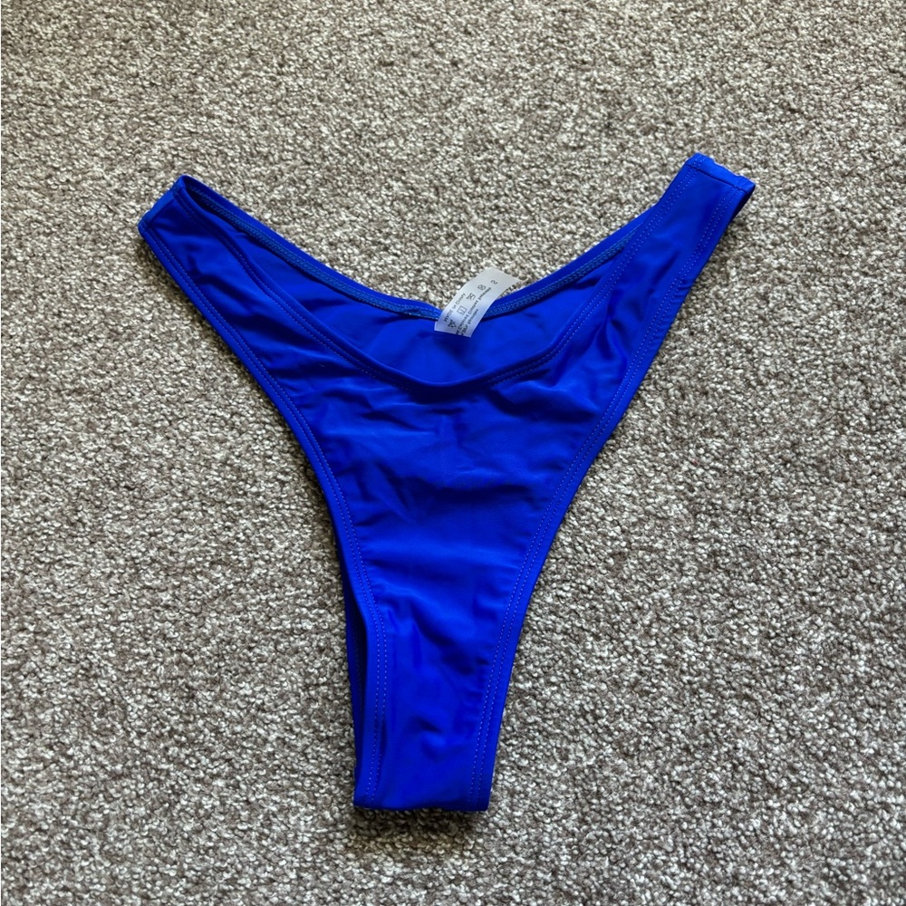 Vibrant Blue Bikini Bottom